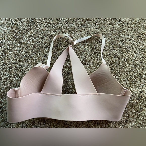 Vince Camuto racerback front clasp 36C Light Pink underwire Bra - Picture 4 of 7